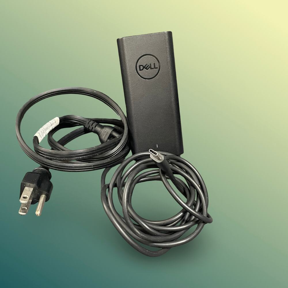 Genuine Dell 65W USB-C Laptop Charger AC Power Adapter Type C LA65NM190